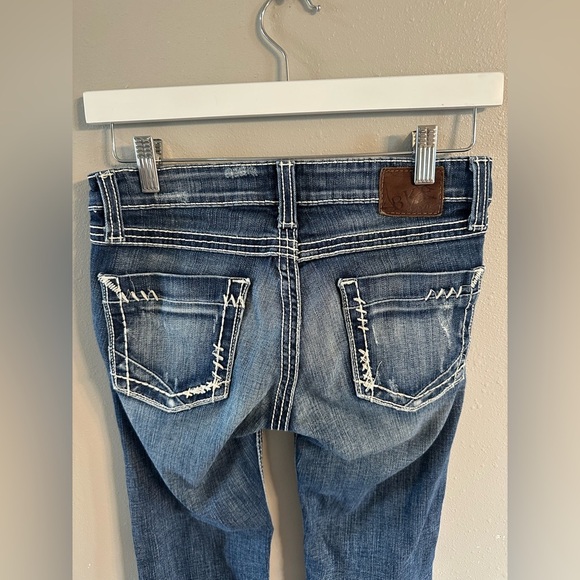 BKE Starlite  Denim Capri - Picture 2 of 6